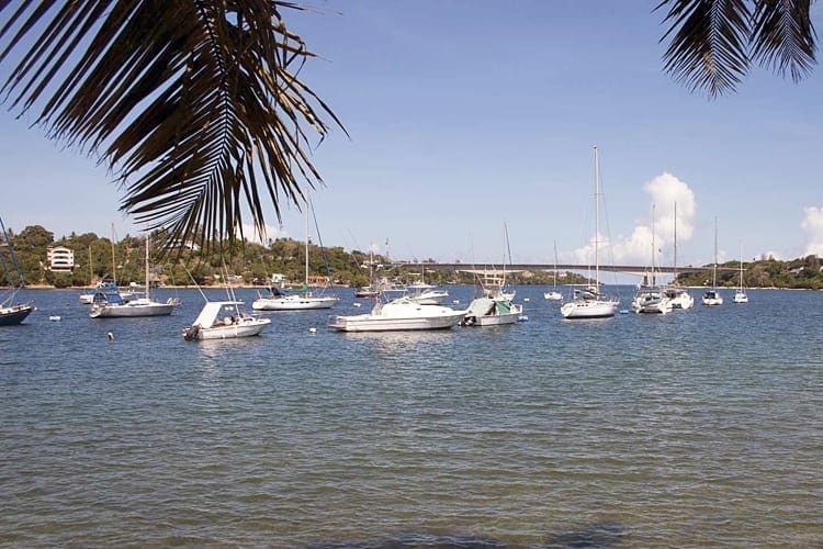 Kilifi Harbour and Bridge